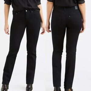 Levi’s Black Tab 505 Straight Leg Jeans 32 x 32 Black